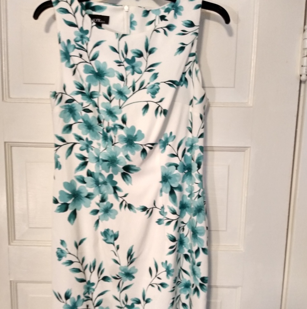White Floral Dress
